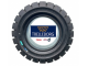 Lốp đặc 250-15/7.0 (250/70-15) Trelleborg XP800, sản xuất tại Sri Lanka, dùng cho bánh trước của xe nâng  3.5 tấn 